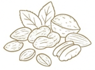 Tørrede frugter & nødder